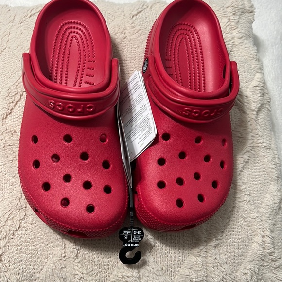CROCS Shoes - Crocs Clogs Red Women’s size 9 NWT